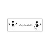 snowman  zelfinktende stempel (Design)