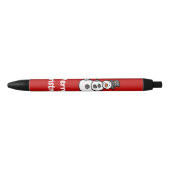 Snowman Zwarte Inkt Pen (Voorkant)