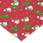 Snowmanpatroon Tafelkleed (Gekanteld)