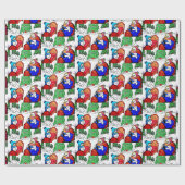 SNOWMANS BEDTIME VERHAAL CADEAUPAPIER (Vlak)