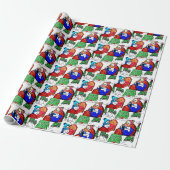 SNOWMANS BEDTIME VERHAAL CADEAUPAPIER (Uitgerold)