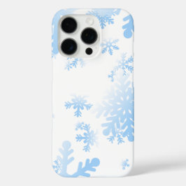 Snowmans en Snowflakes naadloos patroon iPhone 16 Pro Hoesje