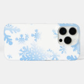 Snowmans en Snowflakes naadloos patroon Case-Mate iPhone Case (Achterkant (horizontaal))