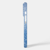 Snowmans en Snowflakes naadloos patroon Case-Mate iPhone Case (Achterkant / Links)