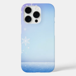 Snowmans en Snowflakes naadloos patroon iPhone 16 Pro Hoesje