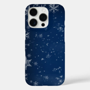 Snowmans en Snowflakes naadloos patroon iPhone 16 Pro Hoesje