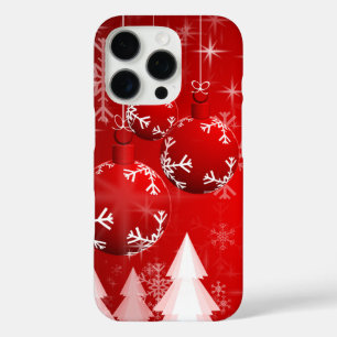 Snowmans en Snowflakes naadloos patroon iPhone 16 Pro Hoesje