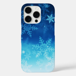 Snowmans en Snowflakes naadloos patroon iPhone 16 Pro Hoesje