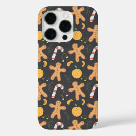 Snowmans en Snowflakes naadloos patroon iPhone 16 Pro Hoesje