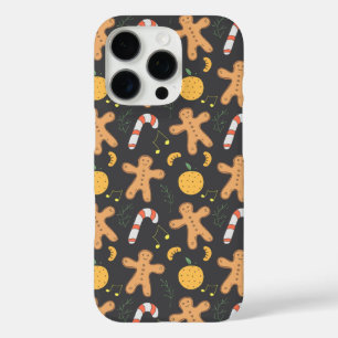 Snowmans en Snowflakes naadloos patroon iPhone 16 Pro Hoesje