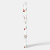 Snowmans en Snowflakes naadloos patroon Case-Mate iPhone Case (Achterkant / Links)