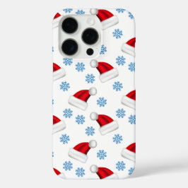 Snowmans en Snowflakes naadloos patroon iPhone 16 Pro Hoesje