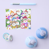 Snowmans kerstcadeautjes flyer (Enkel)