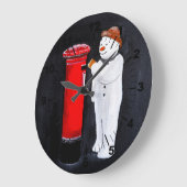 Snowman's Letter to Santa Painting by Alfred Fox Grote Klok (Hoek)