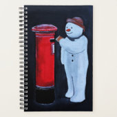 Snowman's Letter to Santa Painting by Alfred Fox Planner (Voorkant)