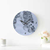 Snowmans paradijs grote klok (Huis)