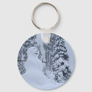 Snowmans paradijs sleutelhanger