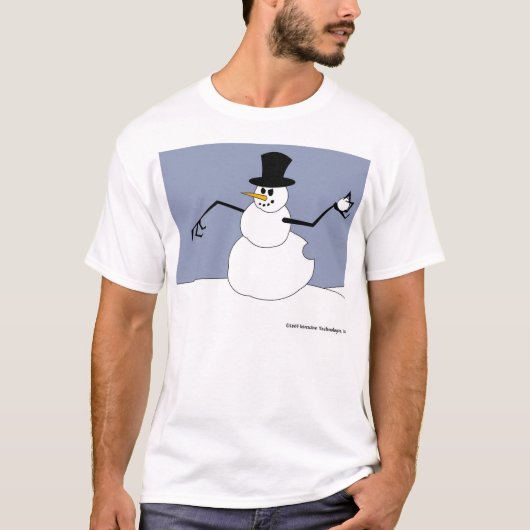 Snowman's Revenge T-shirt (Voorkant)