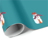 Snowmanverpakkingspapier Cadeaupapier (Rol Hoek)