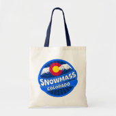 Snowmass Colorado mounst canvas tas (Voorkant)
