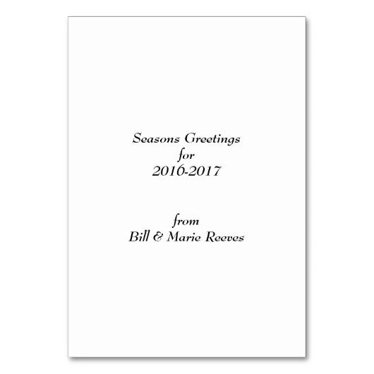 Snowmass, Colorado Waterverf Kaart (Achterkant)