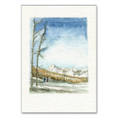 Snowmass, Colorado Waterverf Kaart (Voorkant)