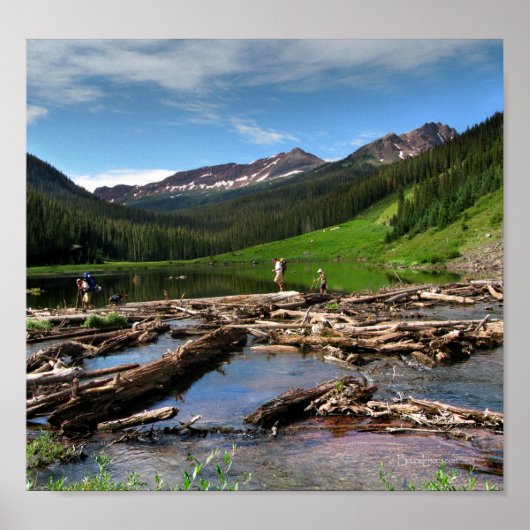 Snowmass Creek Aspen Colorado Poster (Voorkant)