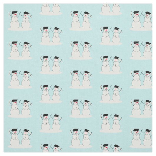 Snowmen afstuderen stof (Swatch)
