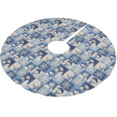 Snowmen and Snowflakes Quilt Pattern Kerstboom Rok (Gekanteld)