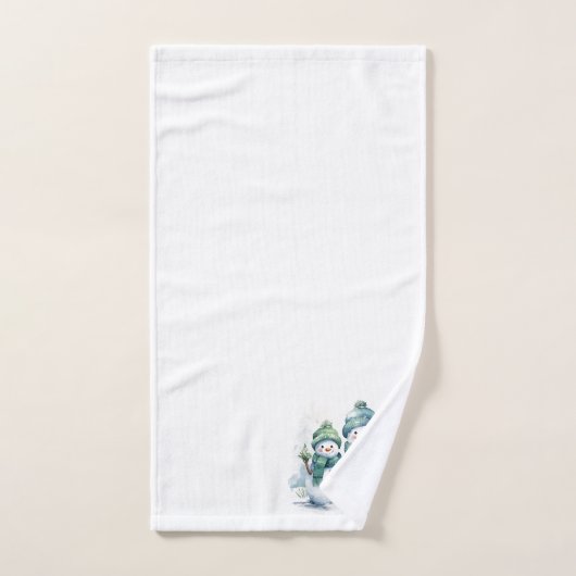 Snowmen Bad Handdoek (Handdoek)