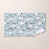 Snowmen Bath Towel Set Bad Handdoek (Handdoek)