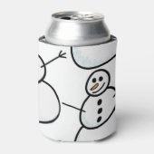Snowmen Blikjeskoeler (Blikje Voorkant)