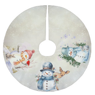 "Snowmen" boomrok Kerstboom Rok