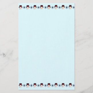 Snowmen Briefpapier