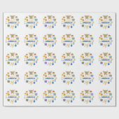 Snowmen Cadeaupapier (Vlak)