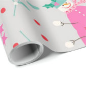 Snowmen Cadeaupapier (Rol Hoek)