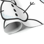 Snowmen Cadeaupapier (Rol Hoek)