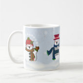 Snowmen Classic Coffee Mok 11 oz (Links)