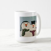 Snowmen Coffee Mok (Voorkant rechts)