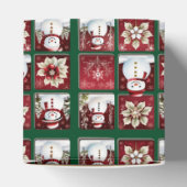 Snowmen Collage Bedankdoosjes (Bovenkant)