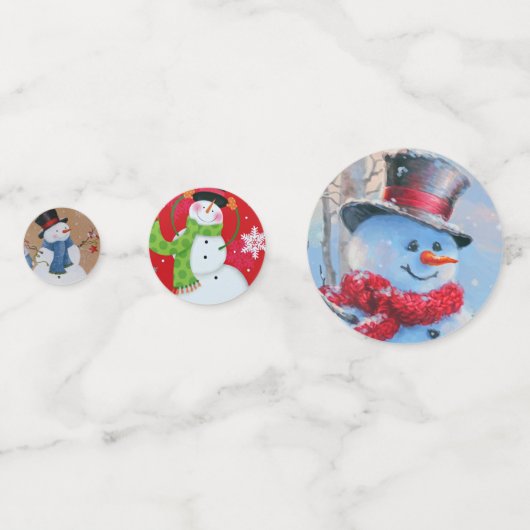 Snowmen Confetti (Voorkanten)