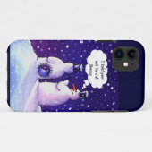 Snowmen eet geen bonen Case-Mate iPhone case (Achterkant (horizontaal))