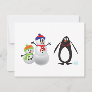 Snowmen en Penguin
