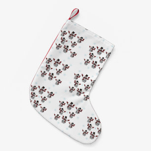 Snowmen en Snowflakes Kleine Kerstsok