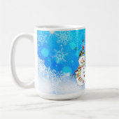 Snowmen en Snowflakes Koffiemok (Links)