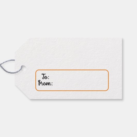 Snowmen Faces Gift Labels Cadeaulabel (Achterkant Horizontaal)