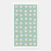 Snowmen Faces Paper Guest Towels Servet (Voorkant)