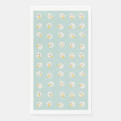 Snowmen Faces Paper Guest Towels Servet (Voorkant)