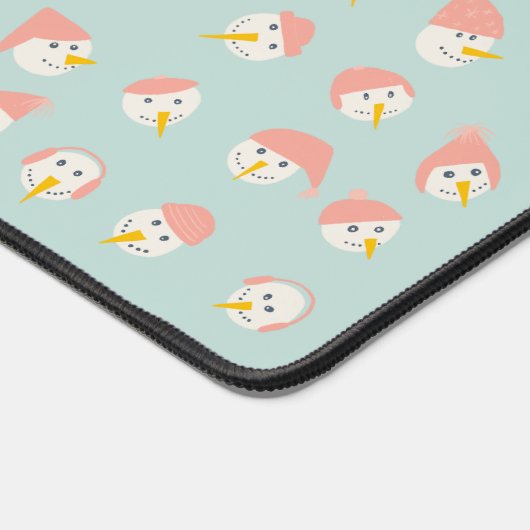 Snowmen Faces with Hats Bureaumat (Hoek)