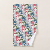 SNOWMEN FAMILIE BAD HANDDOEK (Handdoek)